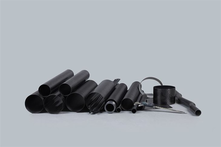 Roll Wrapped Carbon Fiber Tube