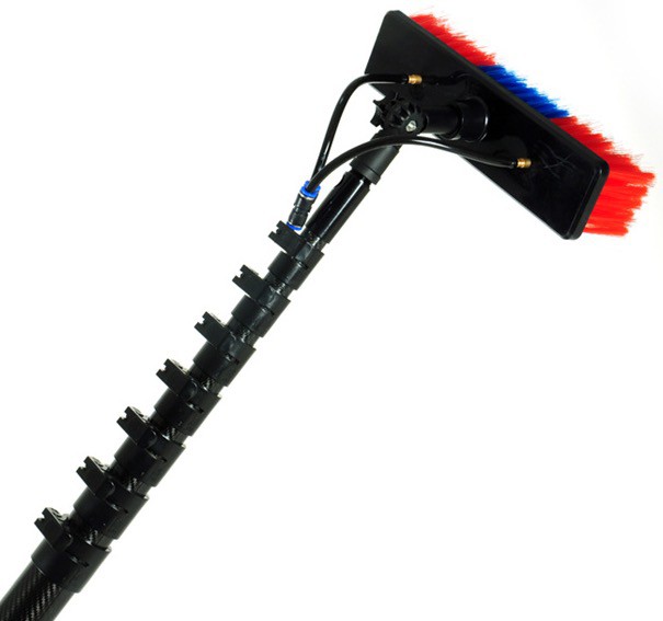 عطر Poteau Alimenté En Eau En Fiber De Carbone De 15 m